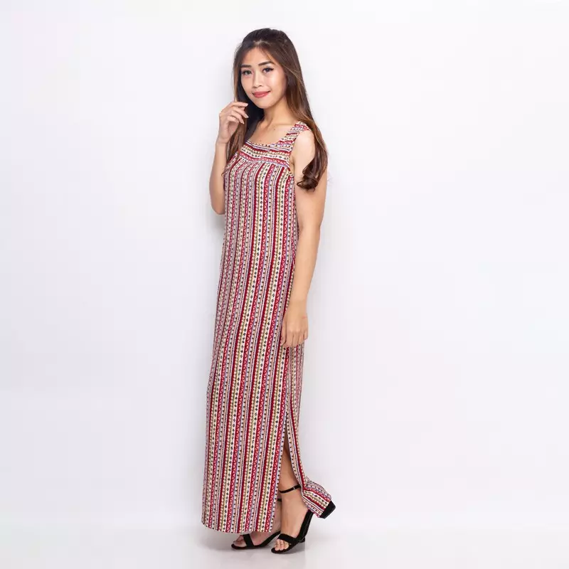 Ivana Maxi Dress In Red