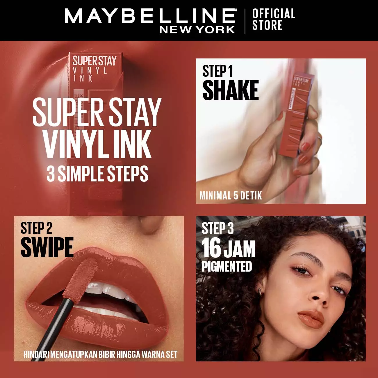 Maybelline Superstay Vinyl Ink - 115 Peppy