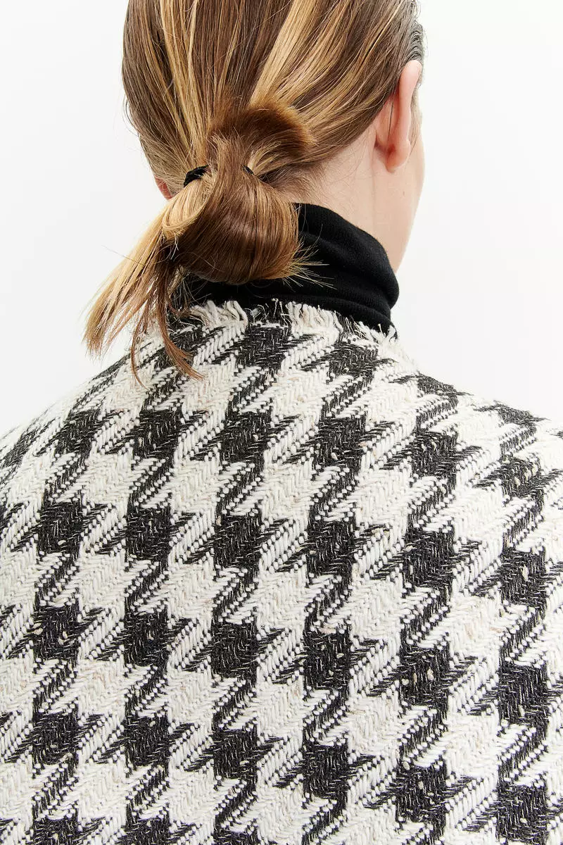 H&m sales houndstooth coat