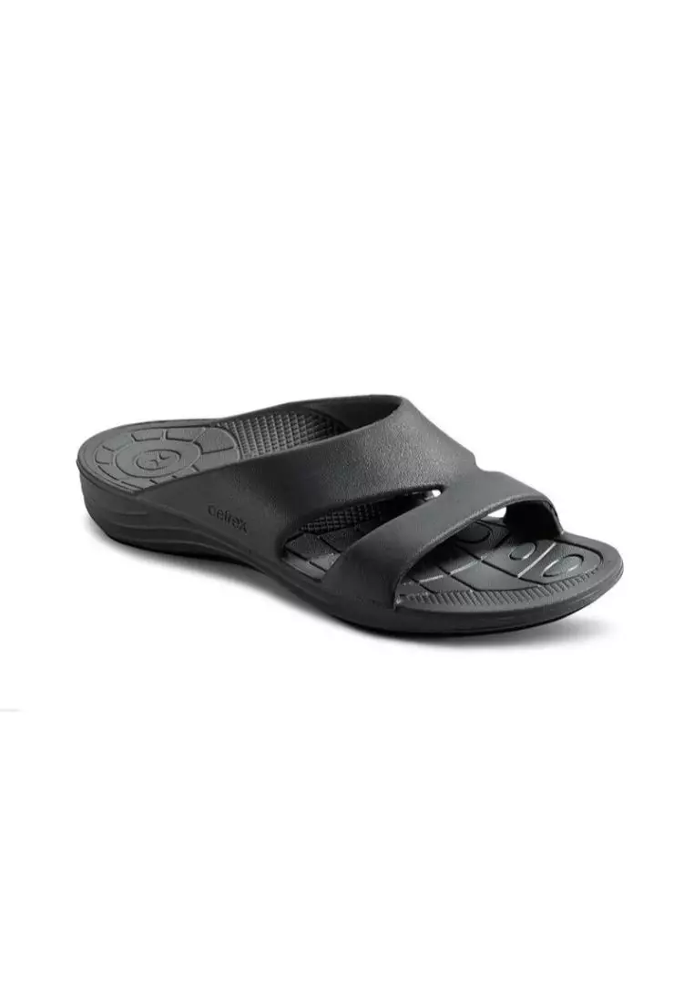 Buy Aetrex Aetrex Womens Lynco Slides Flip Black Online ZALORA