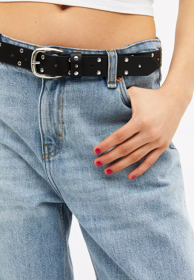Buy Monki Naoki Low Waist Loose Jeans Online | ZALORA Malaysia