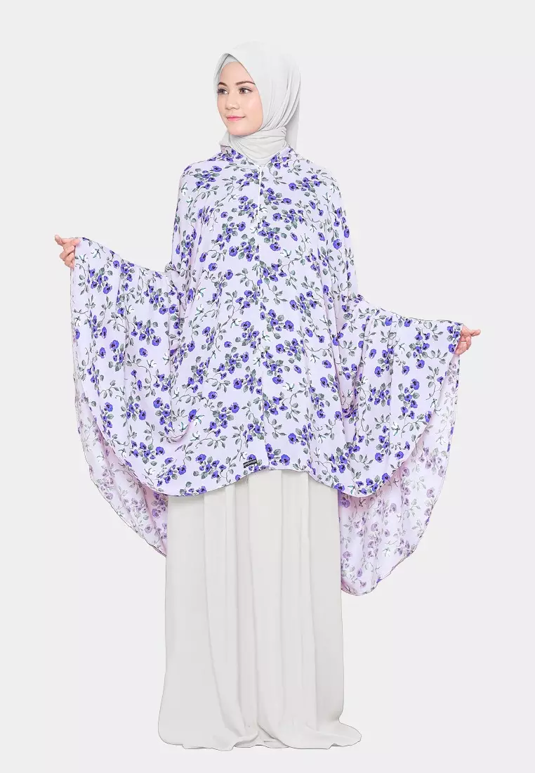 Namira Prayer Set Motif | Mukena Dewasa - Lavender