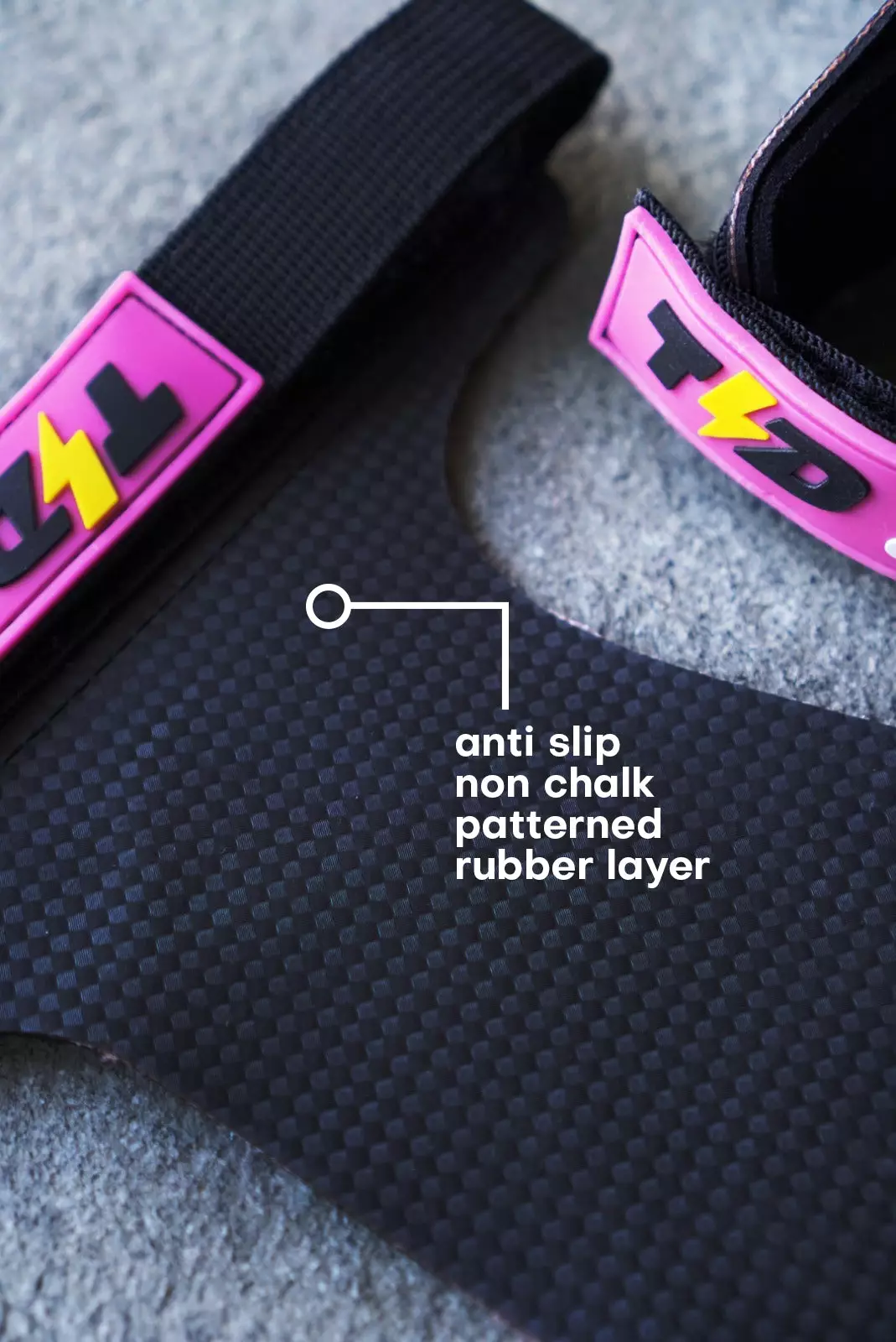 TB003 Crossfit Gymnastic Grip Pull Up - Td Bolt Grips - Pink