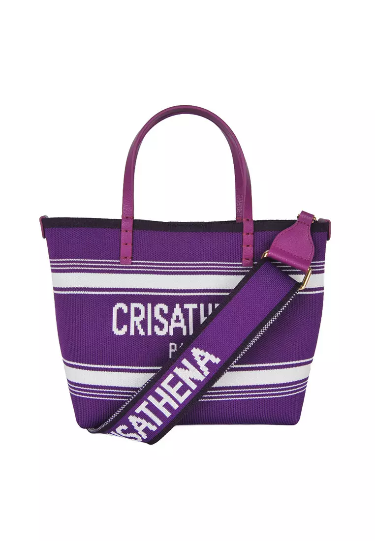 Legerete Small Tote Bag in Purple