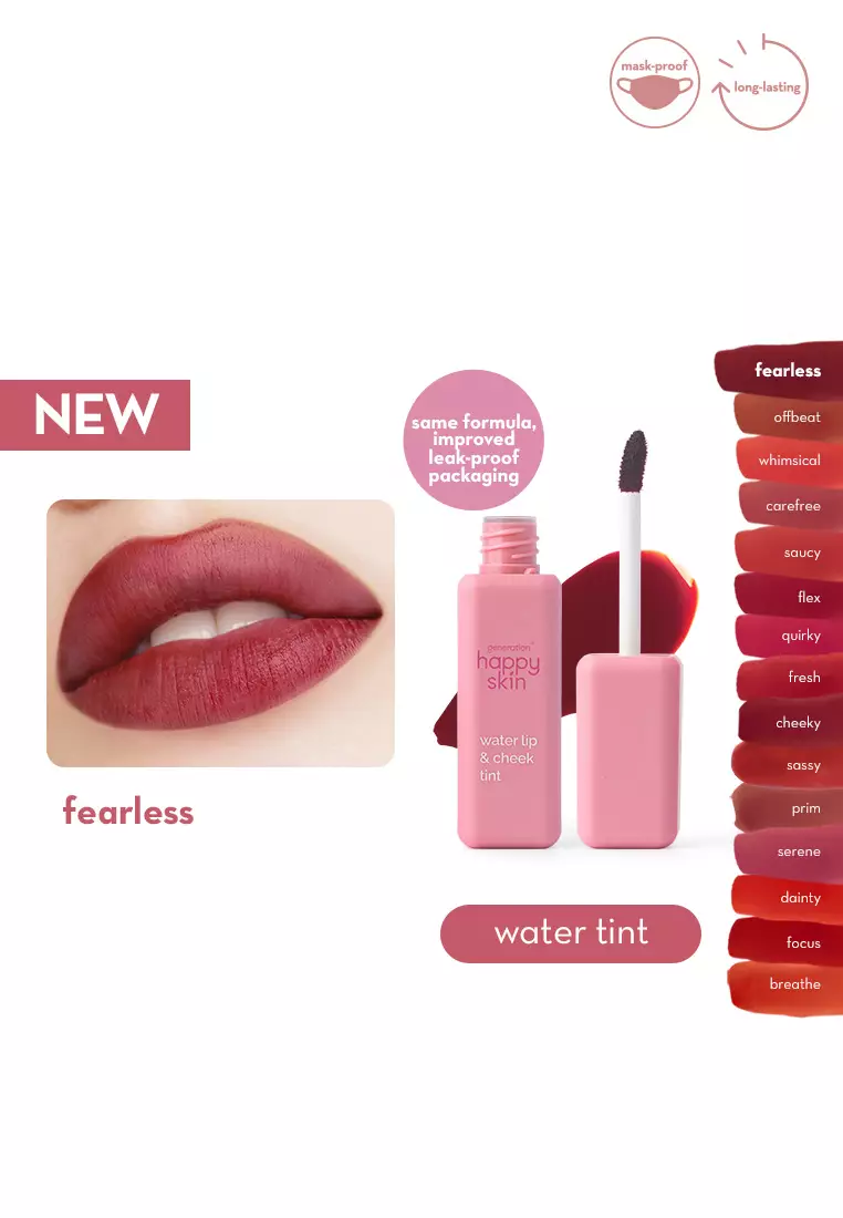 Water Lip & Cheek Tint in Fearless