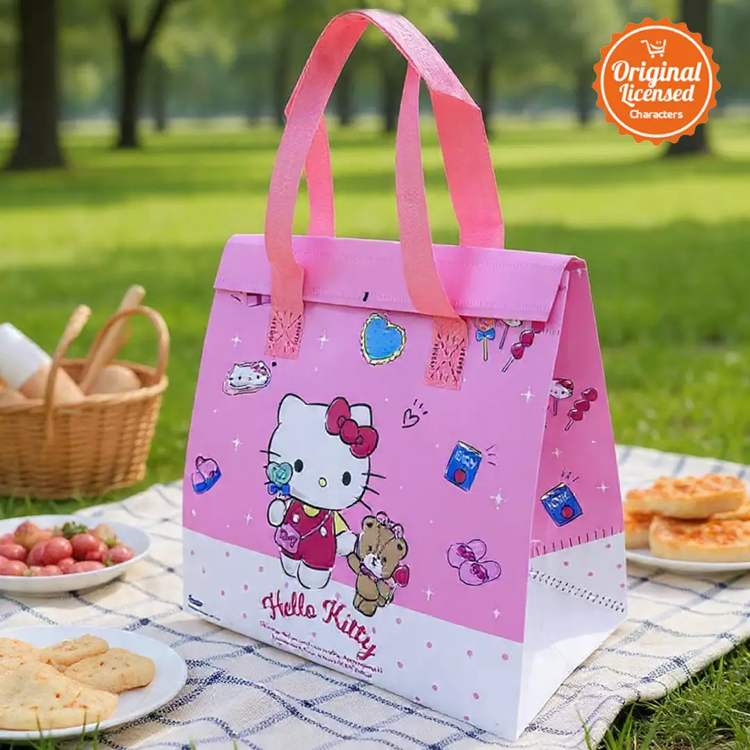 Tas Belanja HBPA Foil Motif Hello Kitty 25x25 cm