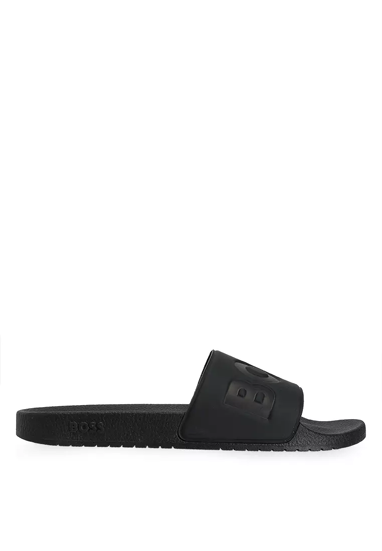 Logo Slide Sandals - BOSS Business