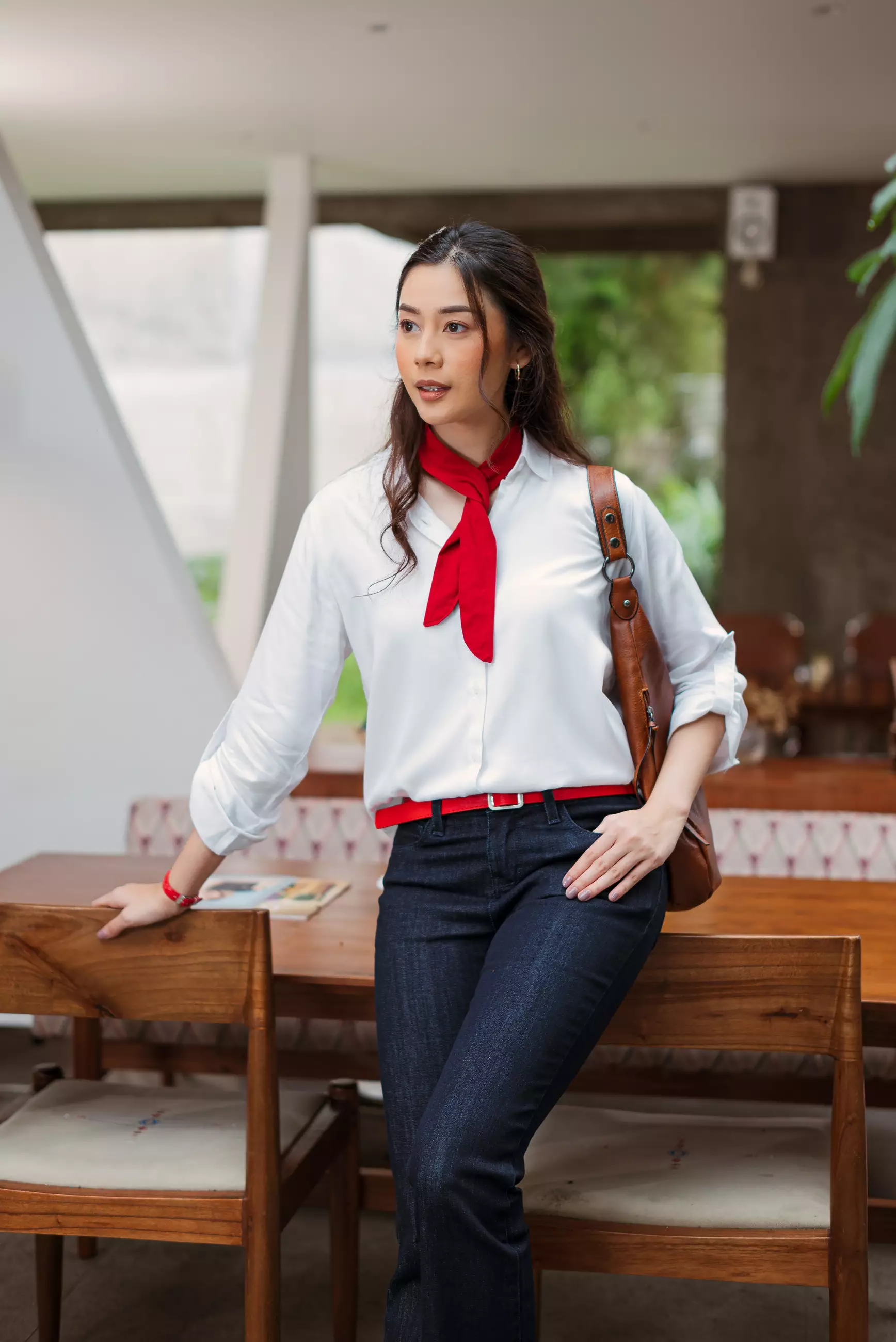 C2 Trevon Navy Jeans Push Up Bootcut Wanita