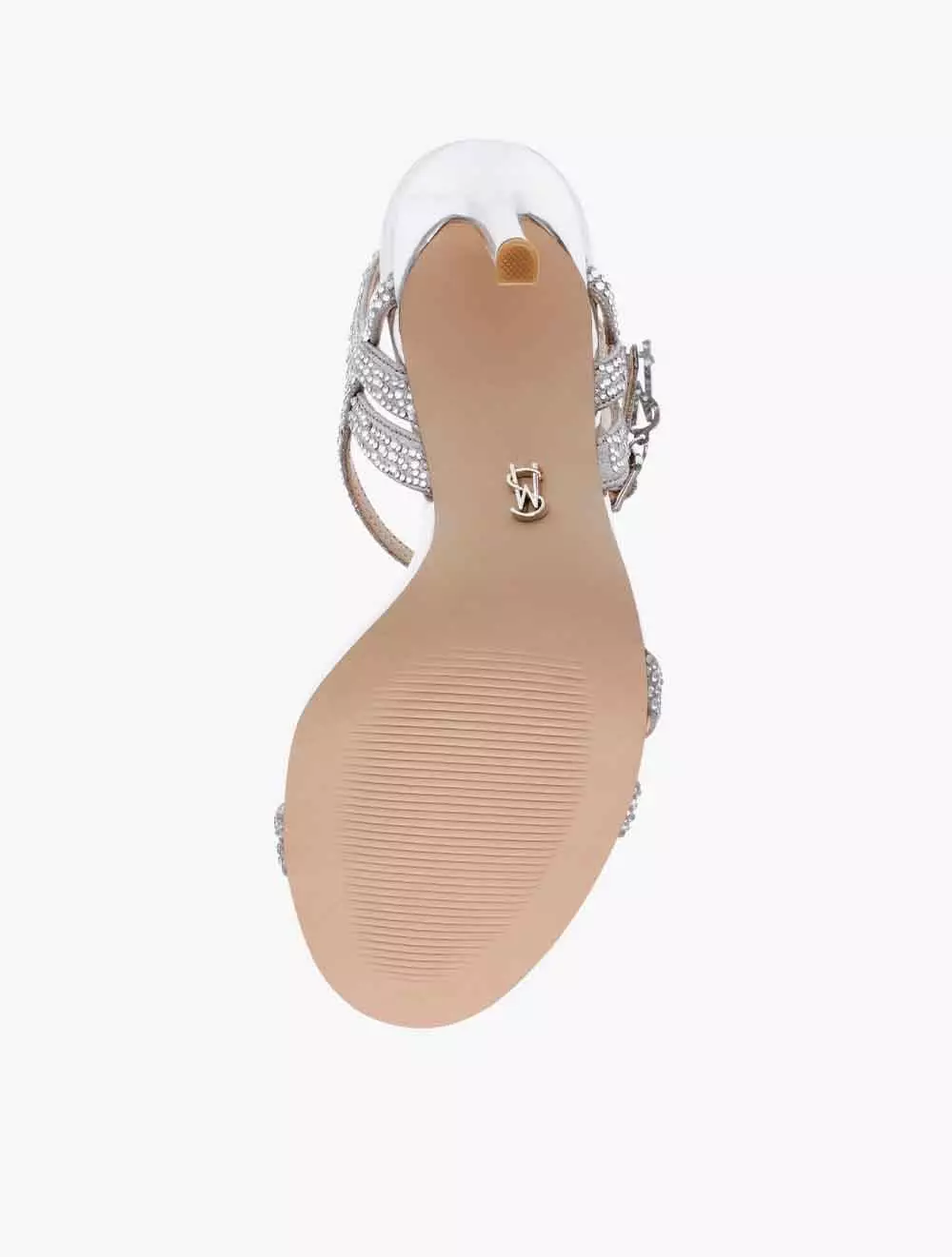 Steve Madden SURREALIST Women's Sandal Heels - Silver