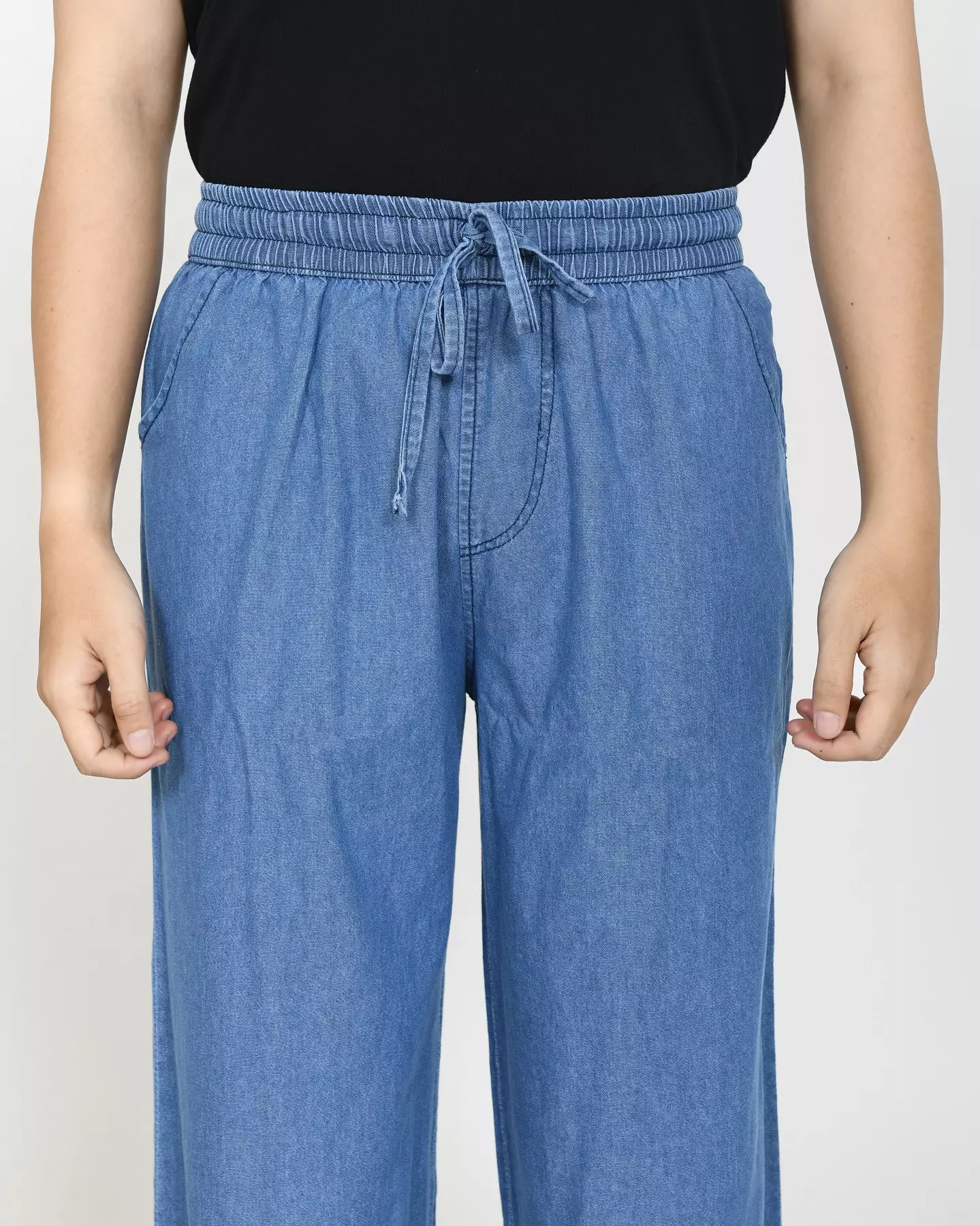 Celana Panjang Denim Pria Dio [LIGHT BLUE] Size M-4L