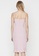 Trendyol pink Bow Knee Length Dress A8AF4AA62AA23FGS_2