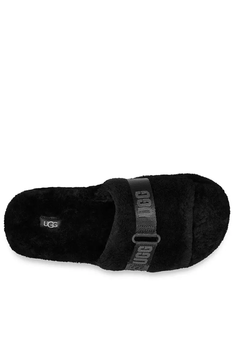 Men's Fluff Up Slipper - Black (1130816-BLK)