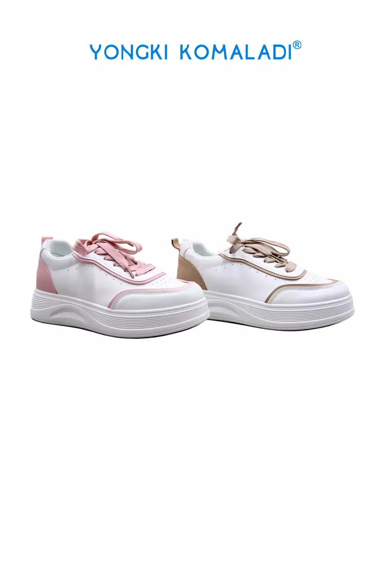 [ ORIGINAL ] YONGKI KOMALADI SNEAKERS MCE-018-H23 PUTIH-PINK