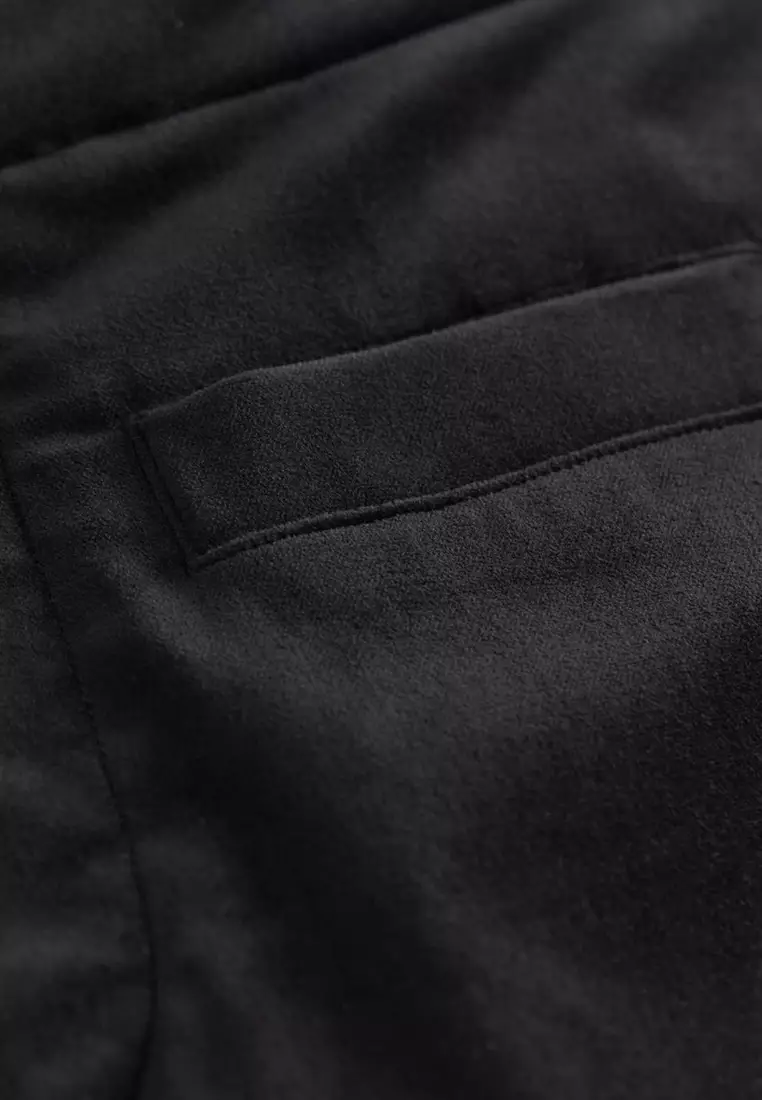 Velvet Flared Trousers