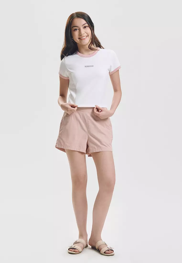 Slim Ringer Graphic T-shirt