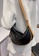 Lara black Women's Plain PU Leather Zipper Crossbody Bag Shoulder Bag - Black EB2CAAC2222C31GS_2