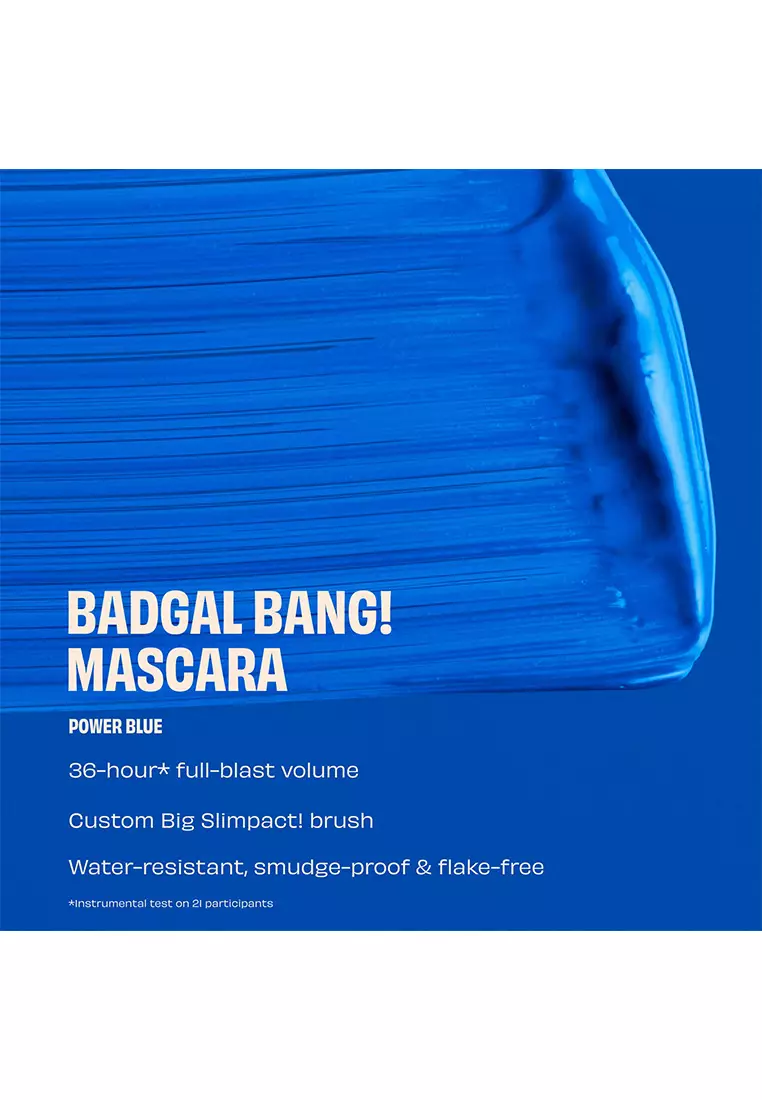NEW! Benefit - BADgal BANG! Mascara Powder Blue 8.5g