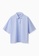 COS blue Boxy Short-Sleeve Shirt FB8F7AA0B13F5FGS_5