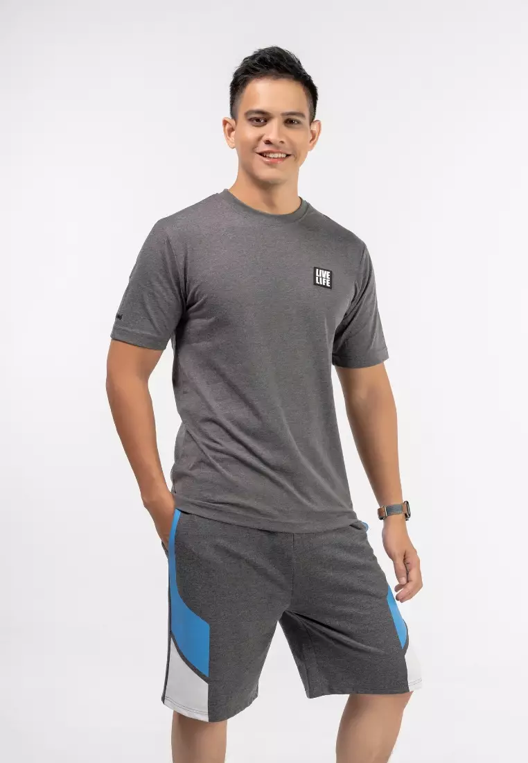 MEN'S COTTON LIFESTYLE SHORT SLEEVE GRAPHIC T-SHIRT