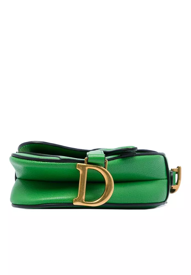 Pre-Loved Dior Micro Goatskin Saddle Bag