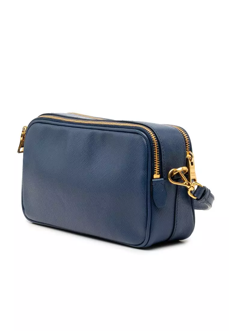PRADA ネイビー ボディバッグ PRADA（プラダ） 【良品】プラダ ナイロン ボディバッグ ウエスト