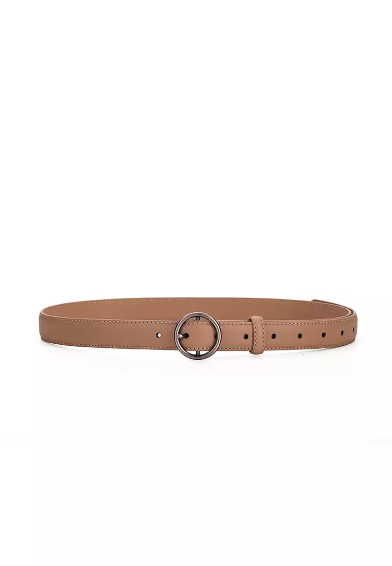 GYKACO RONIA Beige - Ikat Pinggang Wanita - Fashion Belt / Sabuk