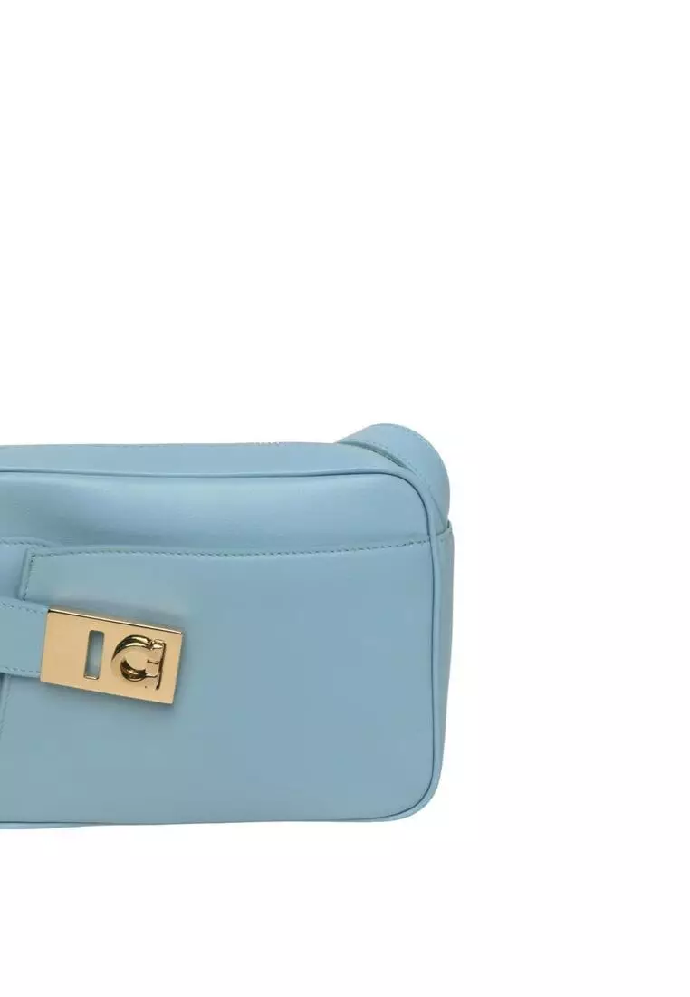 Calfskin Leather Crossbody Bag