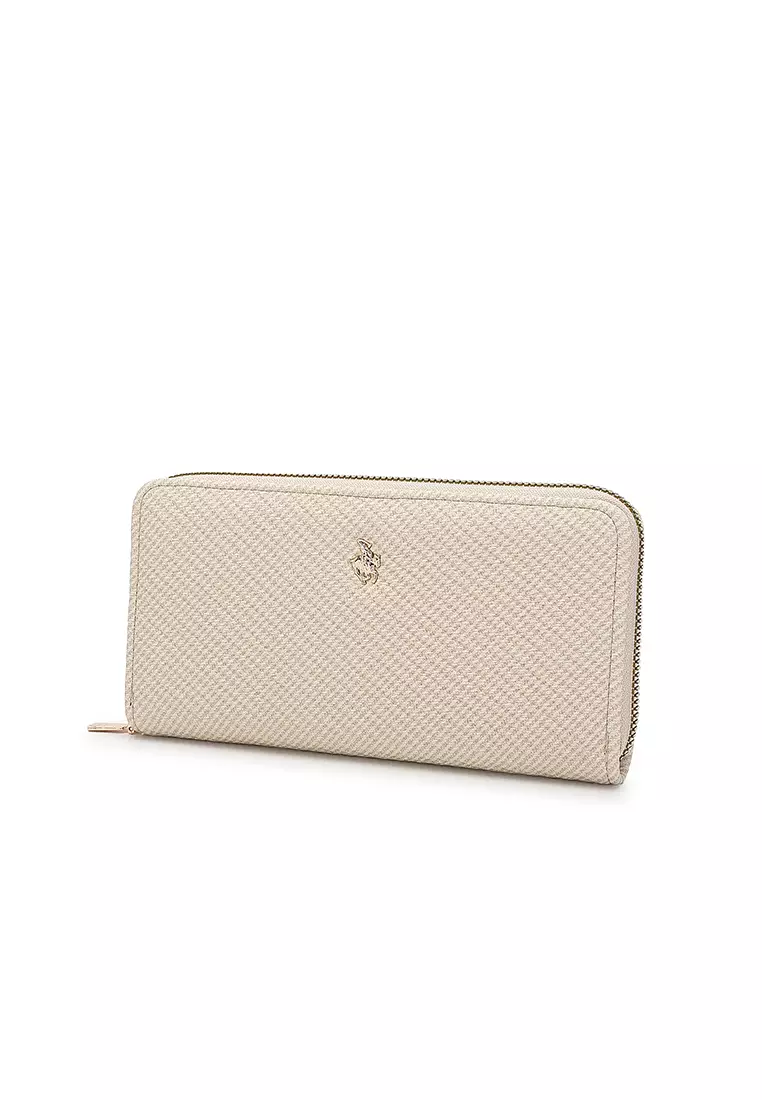 Women's Long Wallet / Purse - White