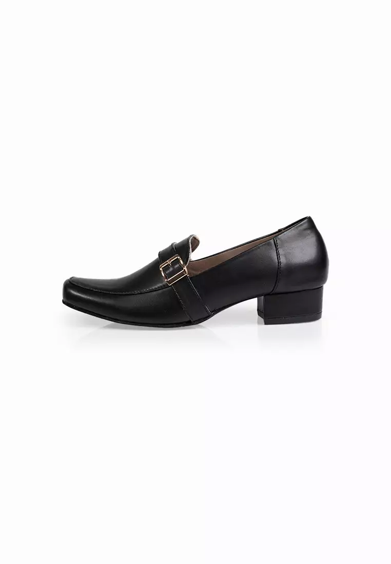 SEIS Loren Sepatu Wanita Heels 3 cm- BLACK
