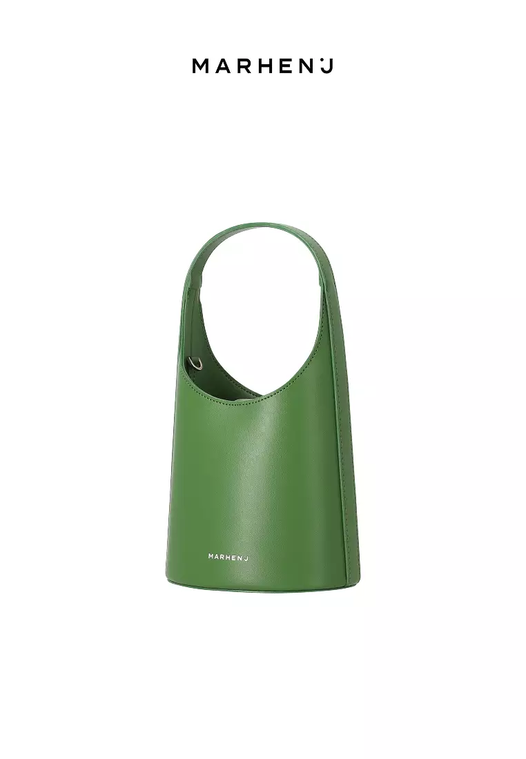 TIN Vegan Leather Crossbody Bag Apple Green