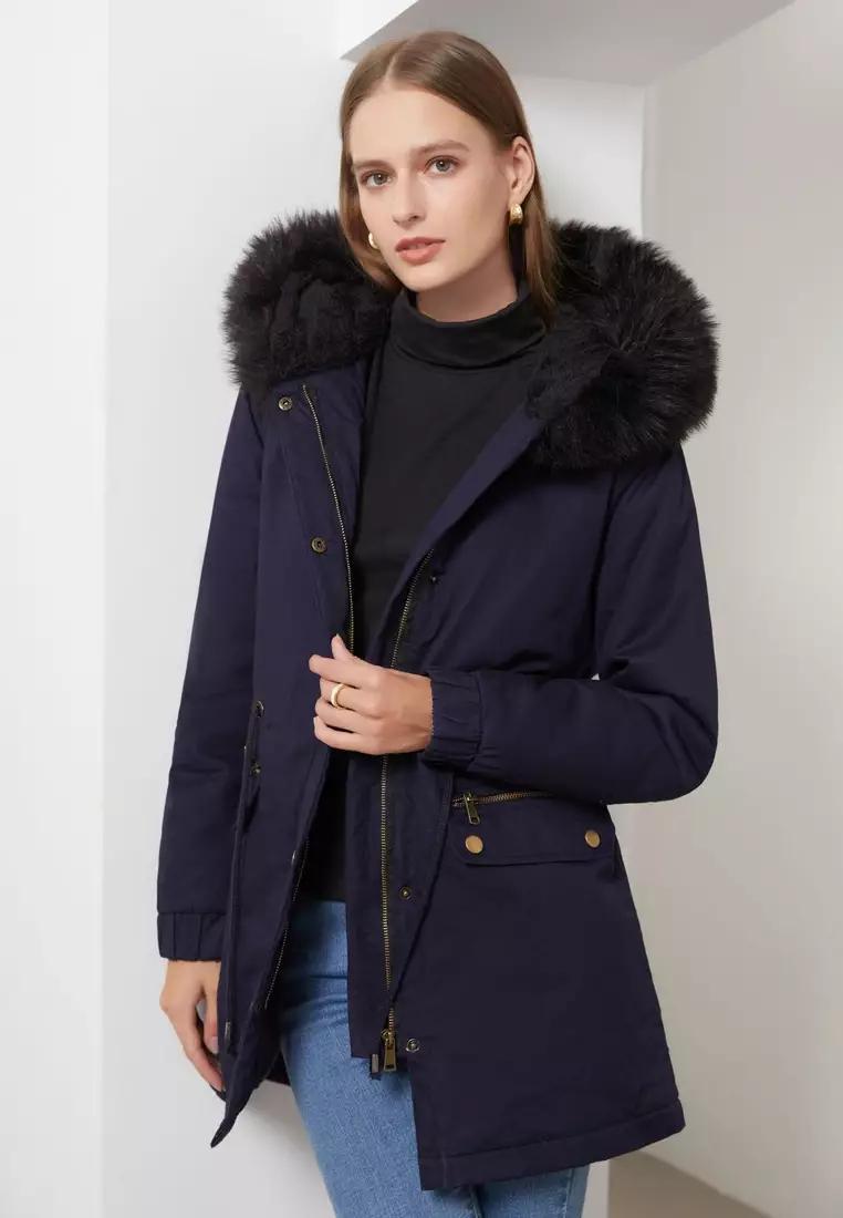 Classic Parka Coat AD-D400