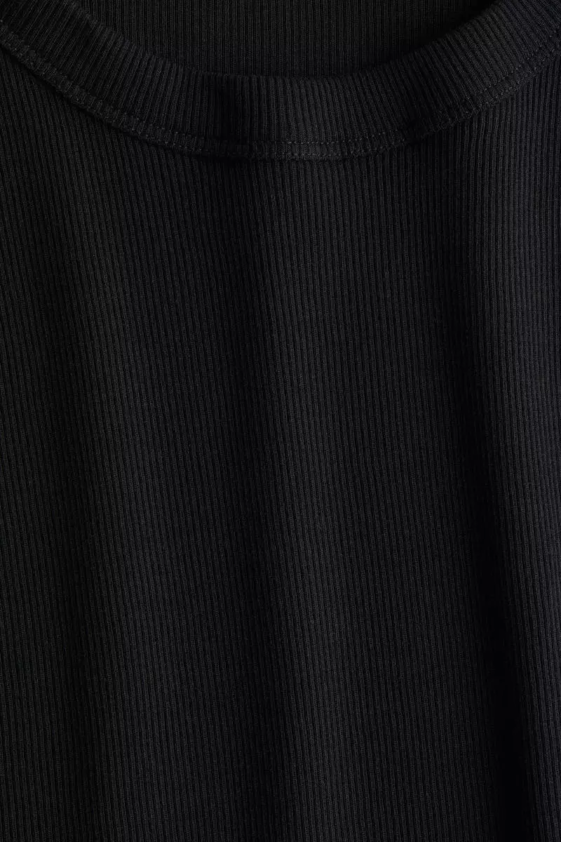 Ribbed vest top