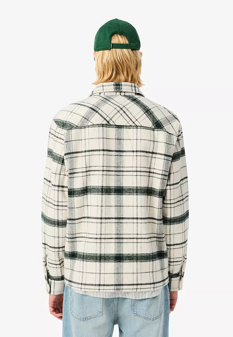 Cotton Plaid Overshirt