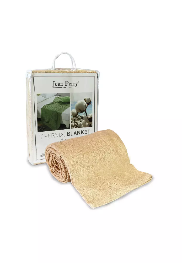 Buy Jean Perry Jean Perry 100% Cotton Thermal Blanket Online | ZALORA  Malaysia