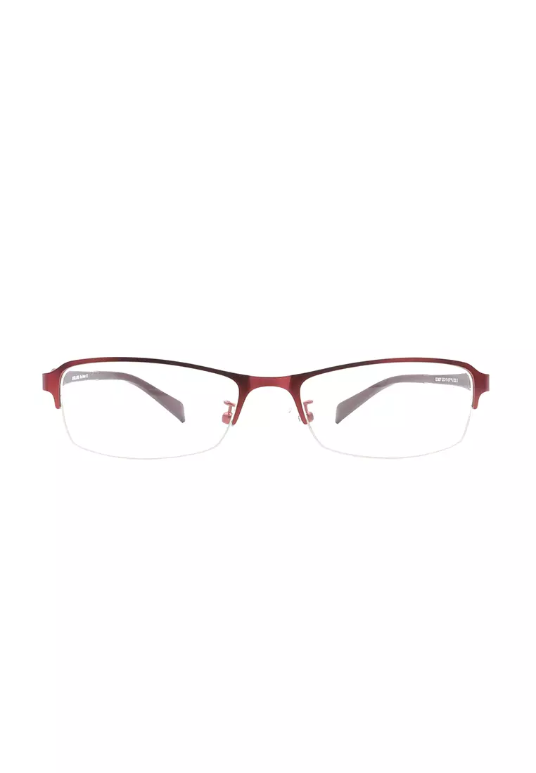 3027 Metal (C3-Red) Anti-Radiation Computer Eyeglasses for Men/Women