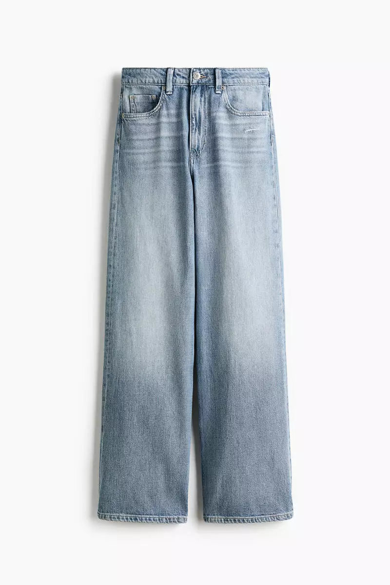 Wide High Jeans
