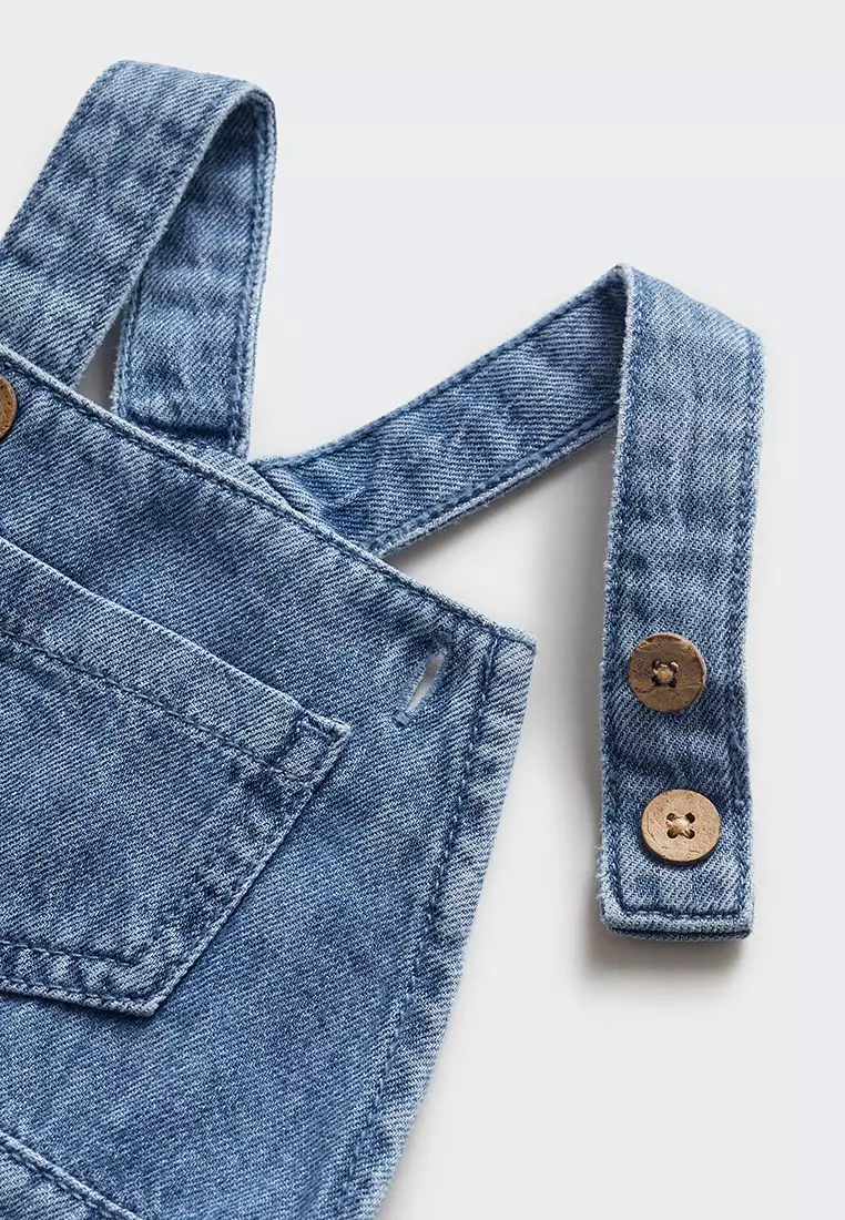 Buy MANGO BABY Denim Dungarees 2024 Online ZALORA Philippines