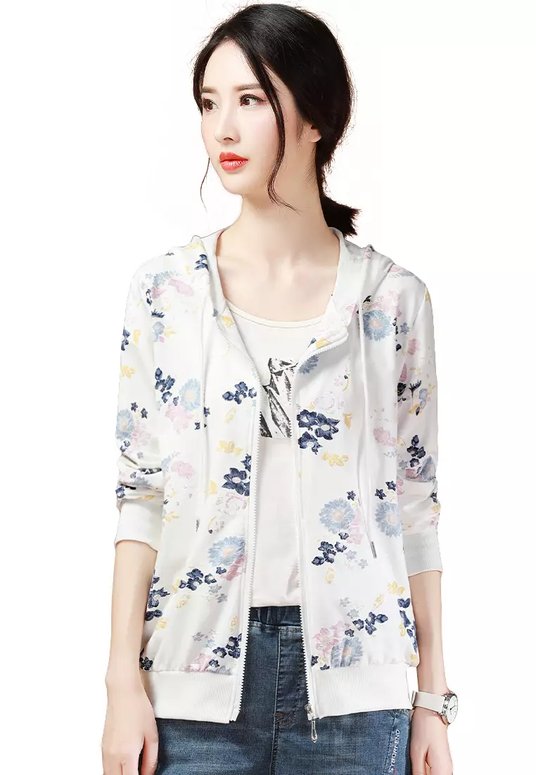 Girls hotsell printed jacket