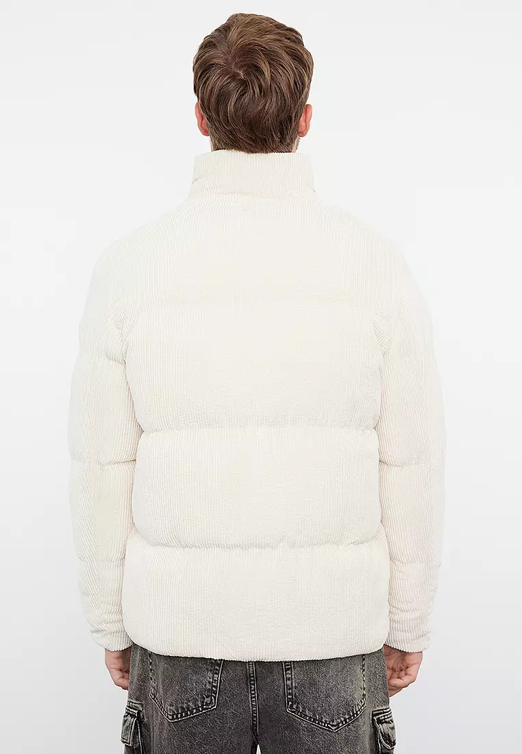 Corduroy Puffer Jacket