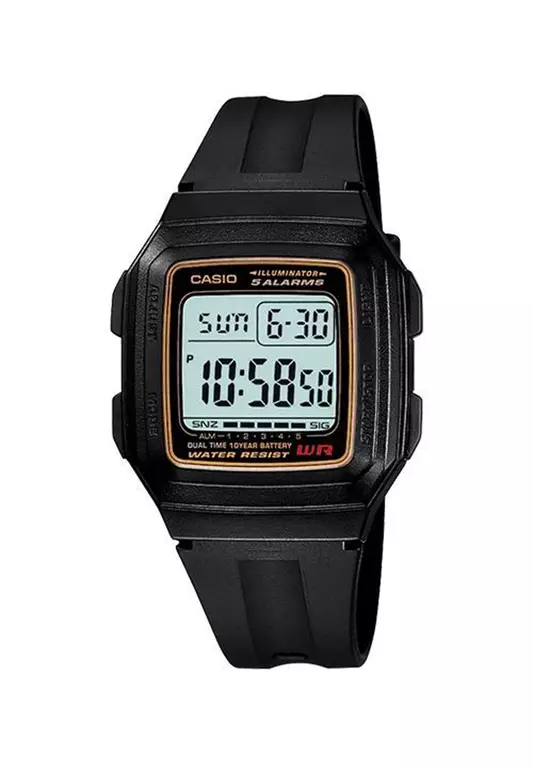 Casio Digital Sports Watch (F-201WA-9A)