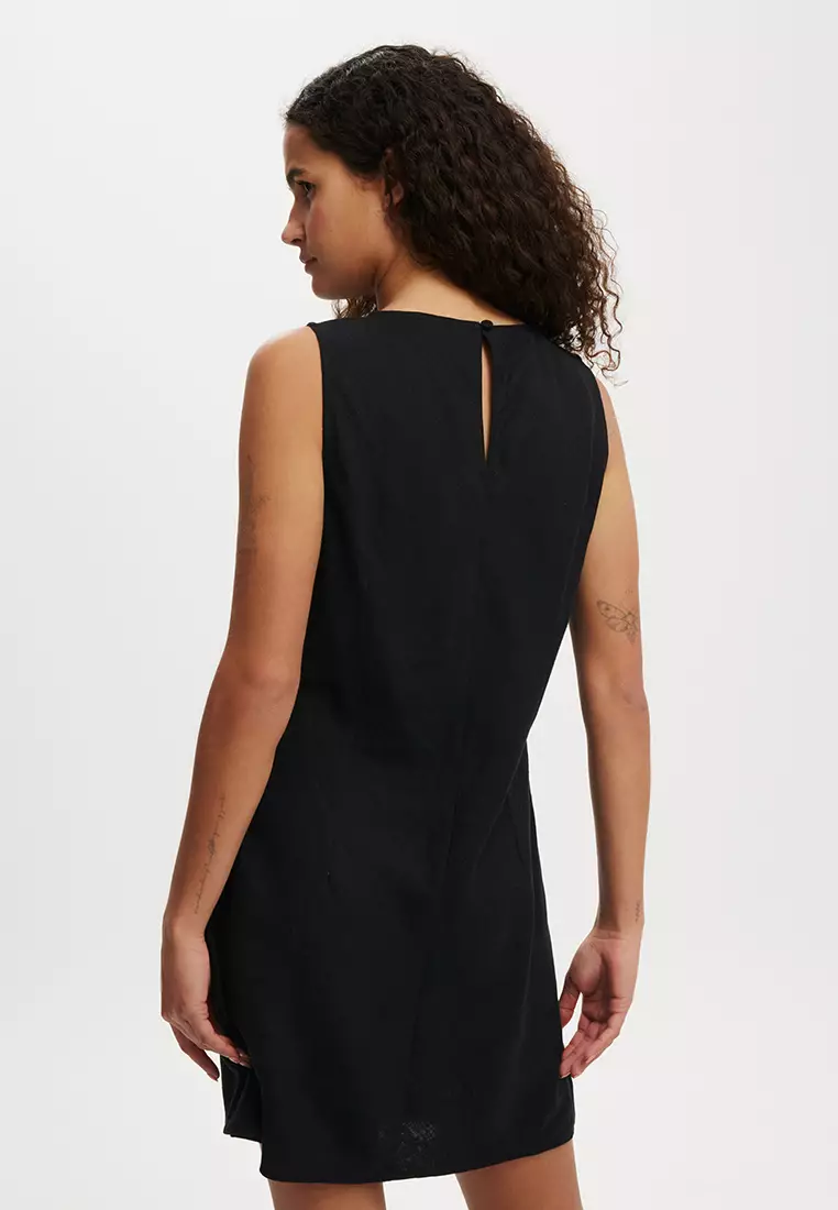 Haven High Neck Mini Dress