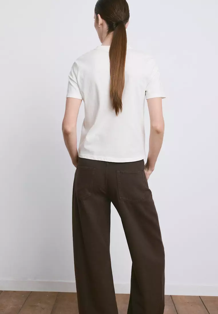 Embroidered Cotton T-Shirt