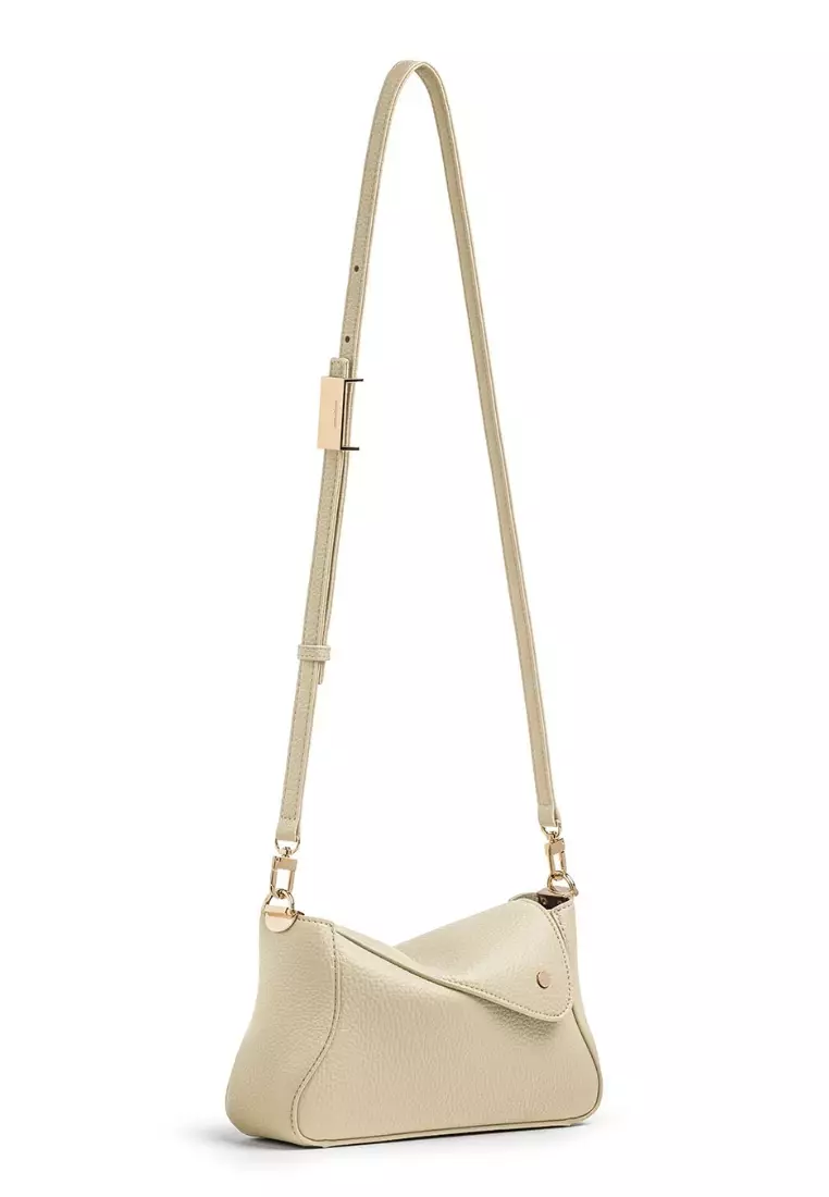 Nami Flap Bag Togo - Parchment