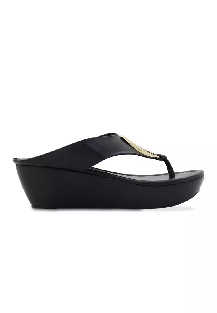 Buy Vincci Slide On Wedge Sandals Online ZALORA Malaysia