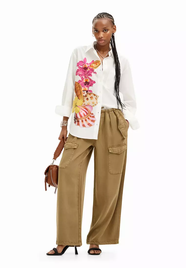 Desigual Woman Shells Shirt by M. Christian Lacroix.