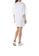 REPLAY white Oversized dress with slit 72659AAD53B465GS_3
