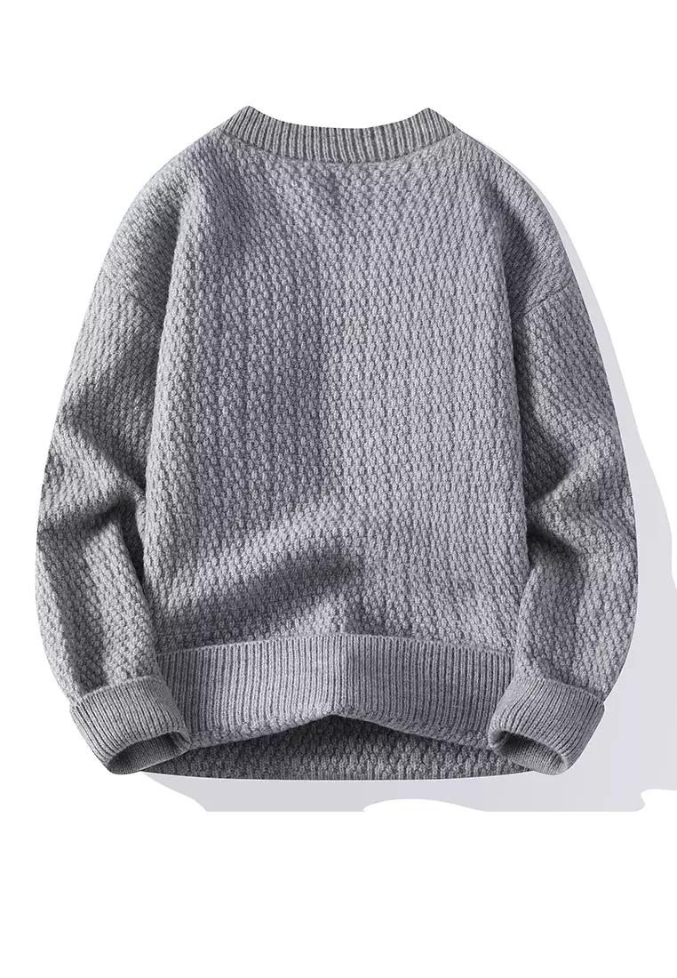 Classic Grain Knit Sweater AY-H23937