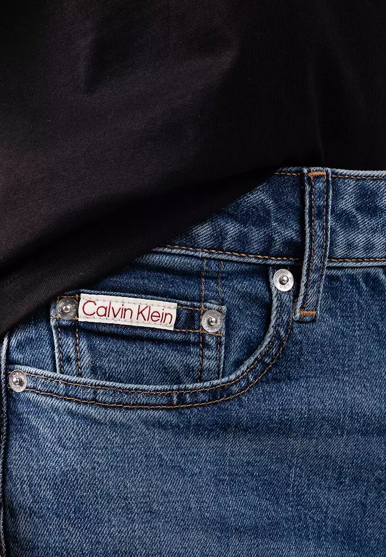 High Rise Straight Jeans - Calvin Klein Jeans
