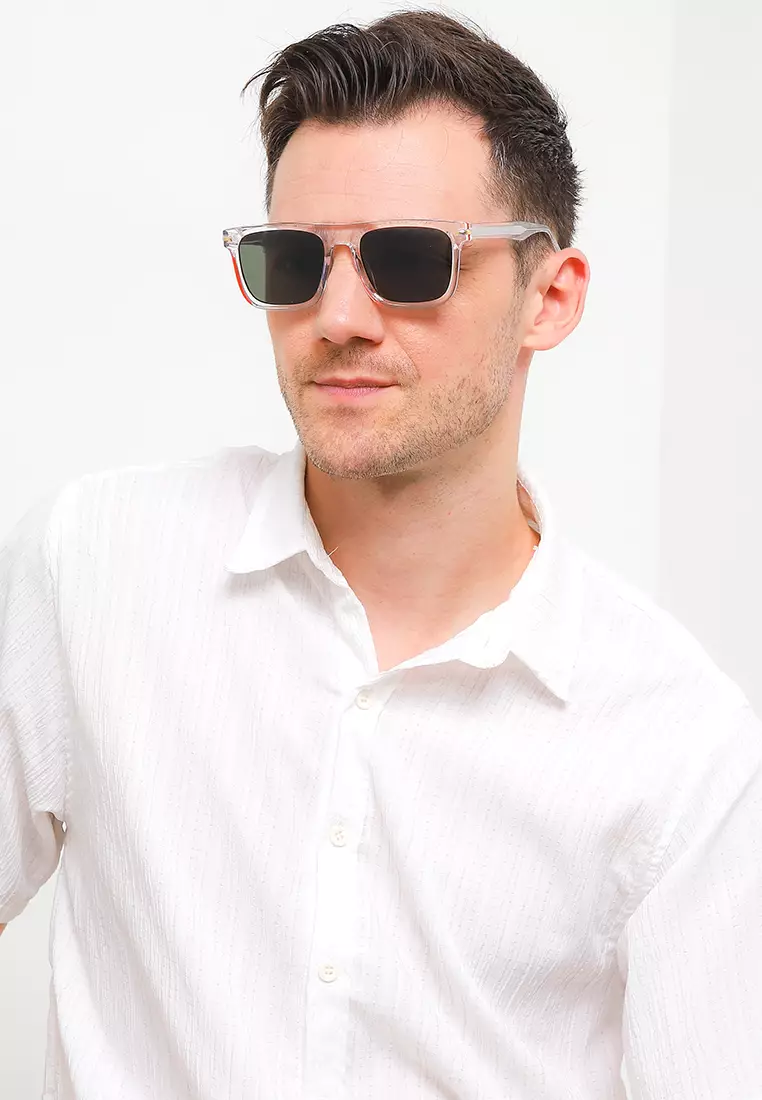 Aether Kacamata  Pria Wanita Antiradiasi Fashion Sunglasses Bahan Premium