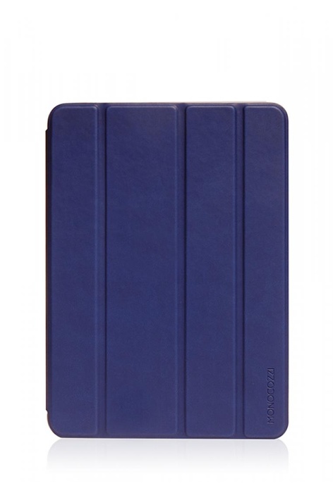 Monocozzi Lucid Plus Folio - 防撞附Apple Pencil插槽翻蓋式保護套 - iPad mini（2019) - 深藍色